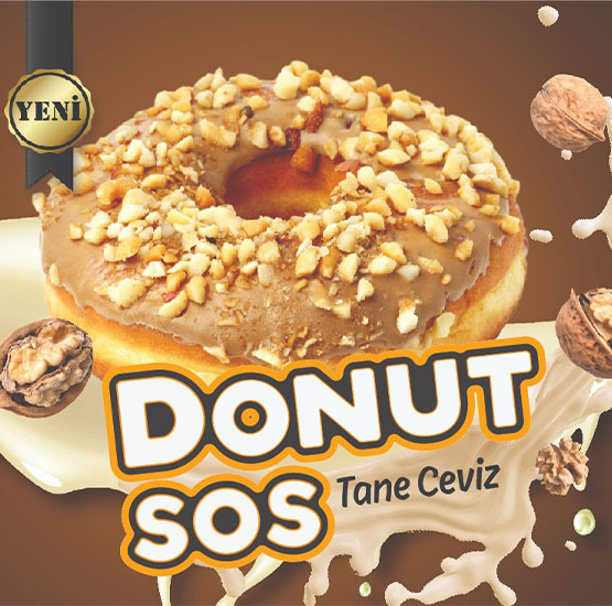 Donut Sos Tane Ceviz