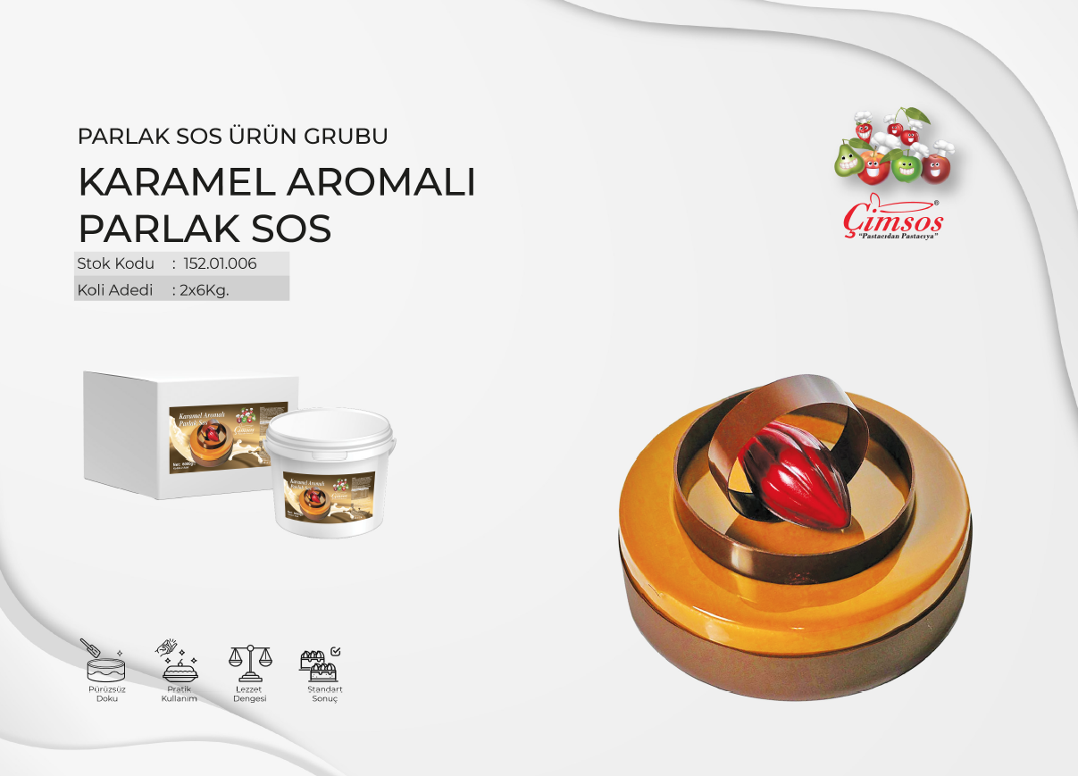 Karamelli Parlak Sos