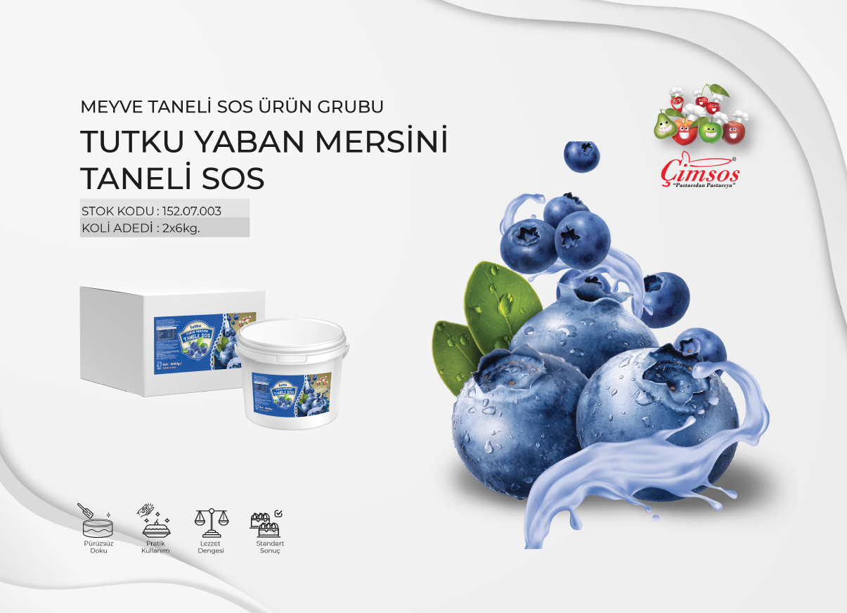 Yaban Mersinli Taneli Sos