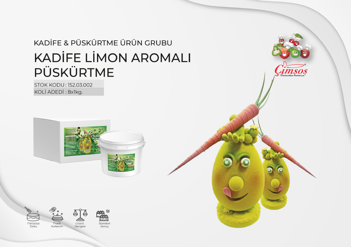 Kadife Limon Aromalı Püskürtme