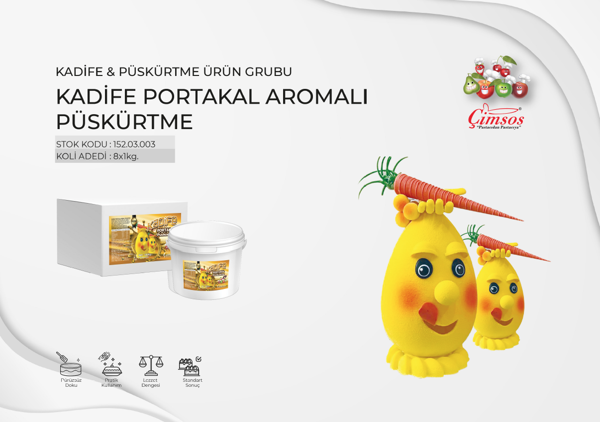 Kadife Portakal Aromalı Püskürtme