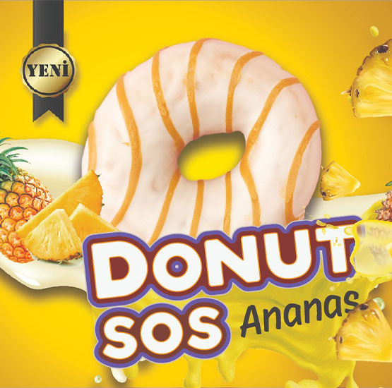 Donut Sos Ananas