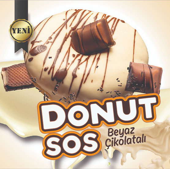 Donut Sos Beyaz Çikolata